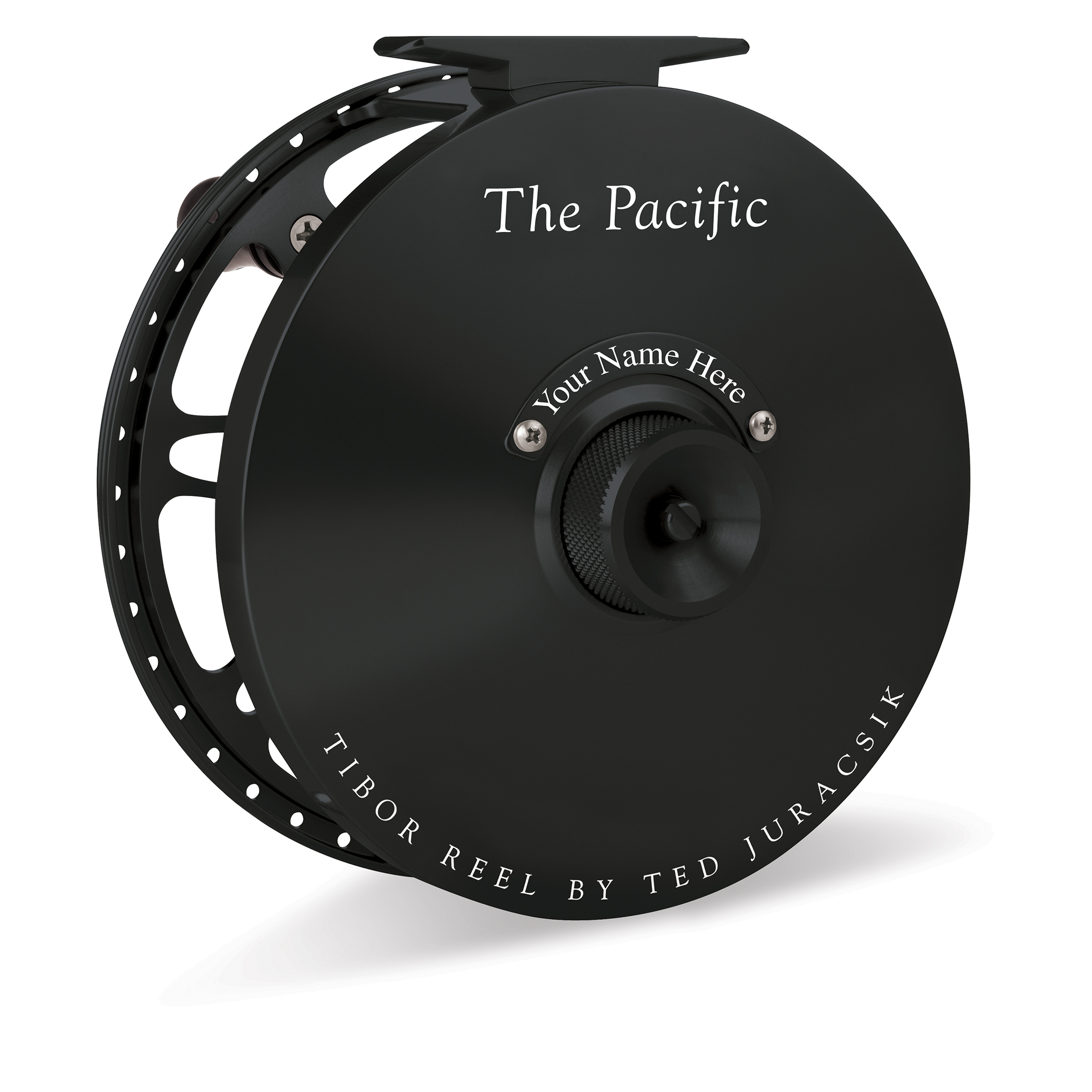 Tibor Pacific Fly Reel Frost Black